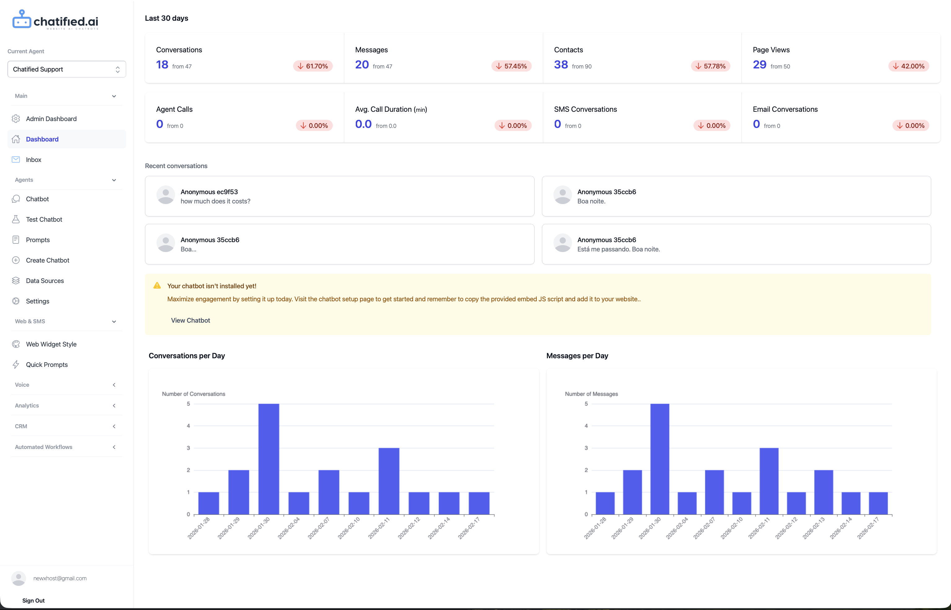 Chatified screenshot 1